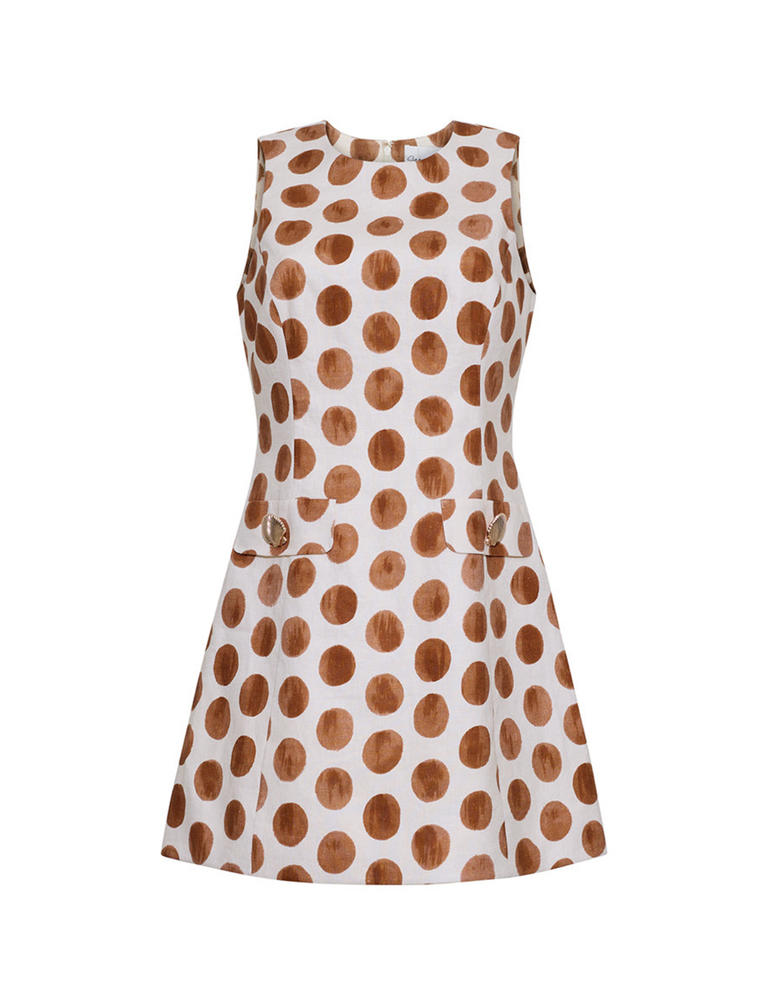 Posie Dress Celeste Spot Ginger