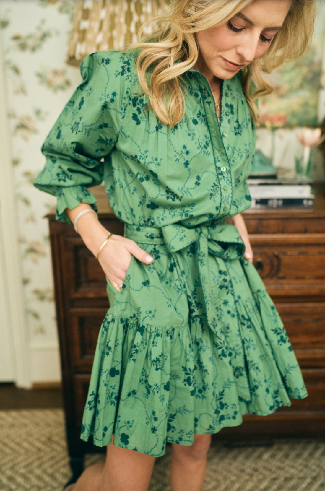 Jillian Dress in Thistle