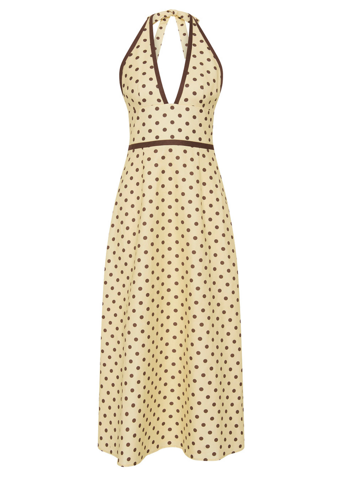 Bowie Dress Vanilla/Chocolate