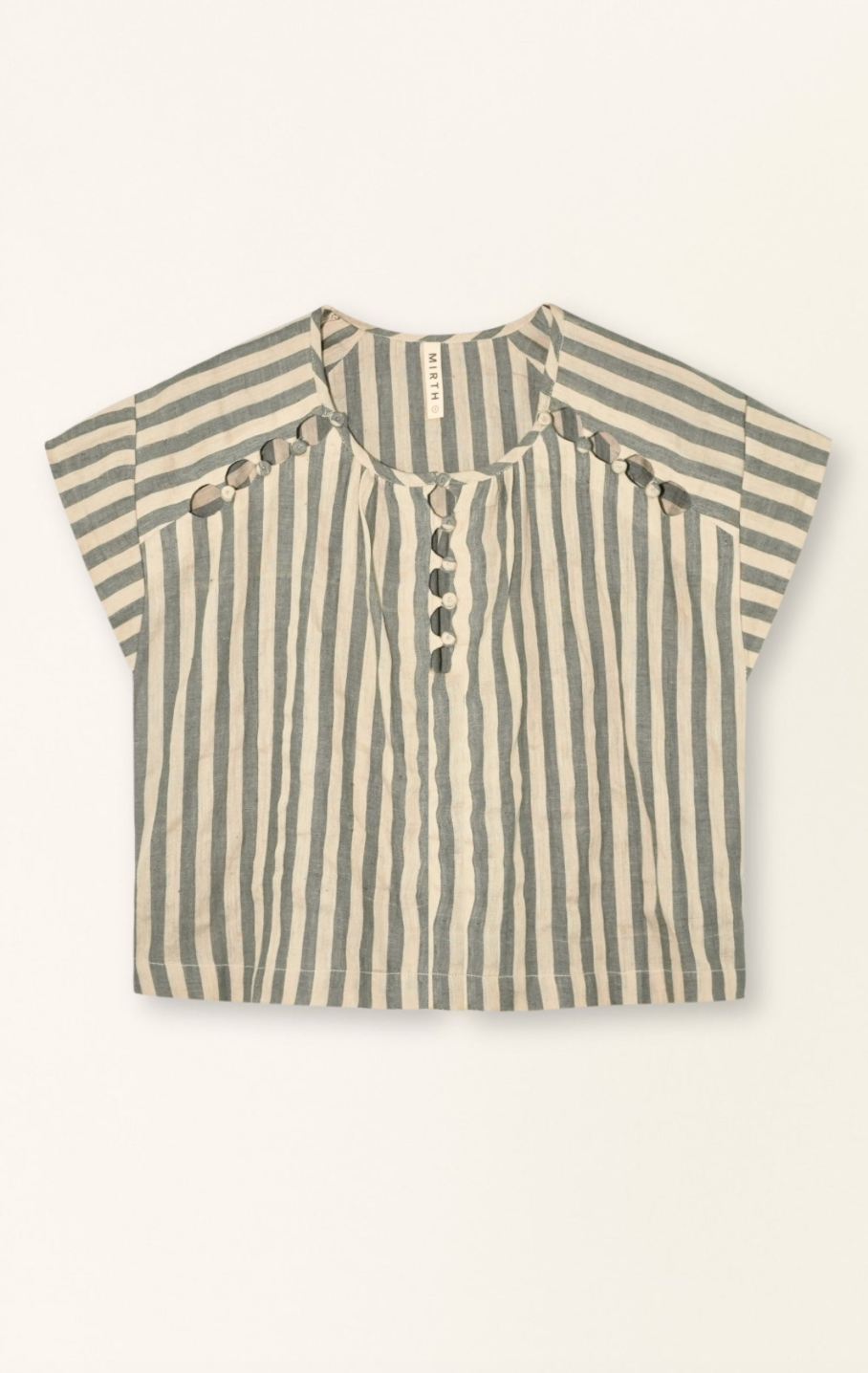 Merida Cutout Top in Safari Stripe