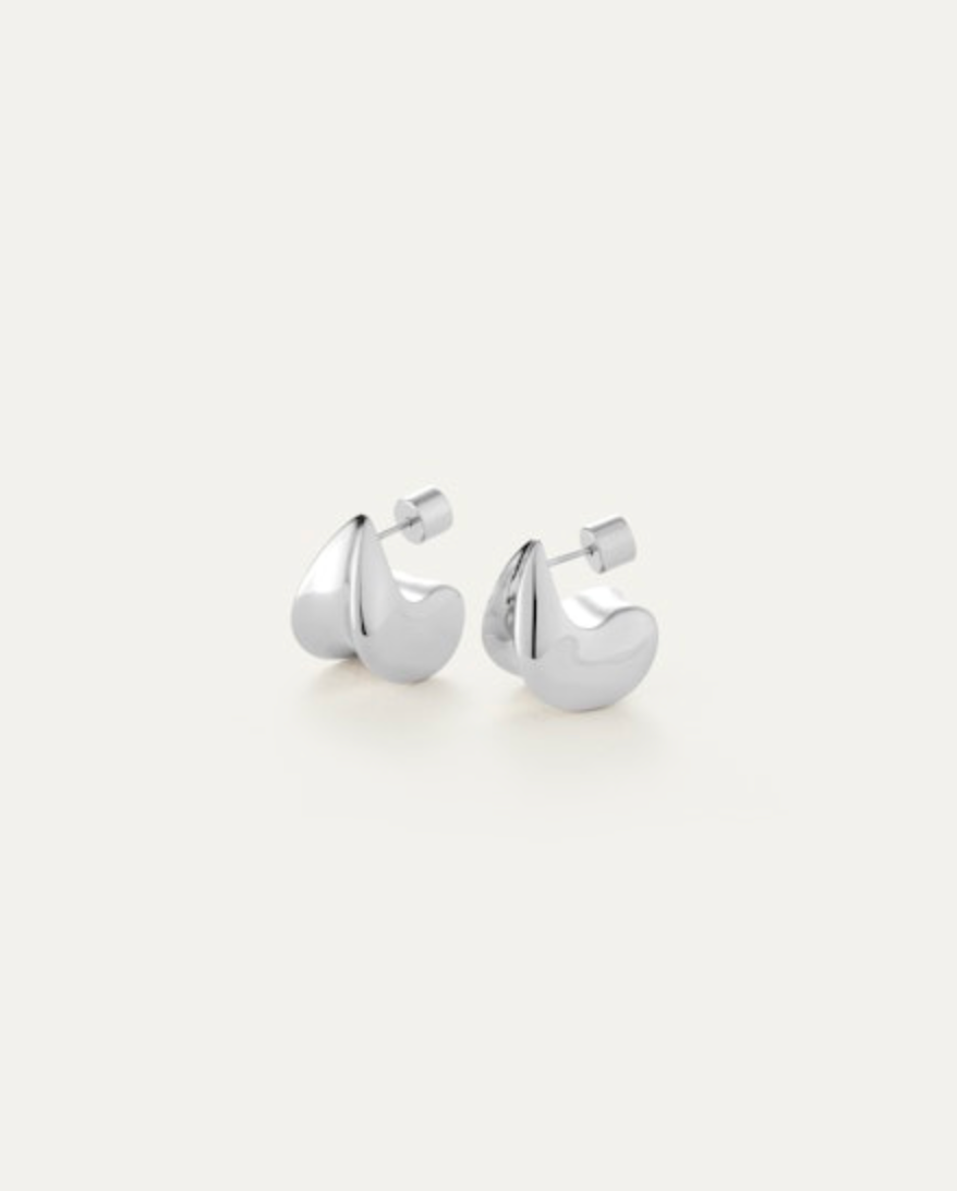 Small Paige Puffs Silver