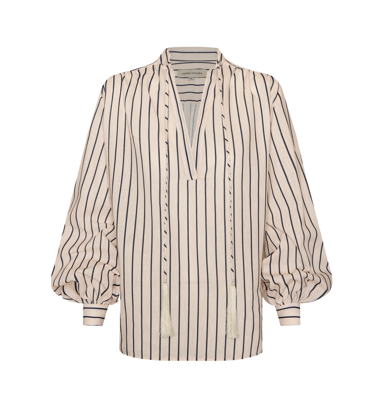 Rumores Top Navy Stripes