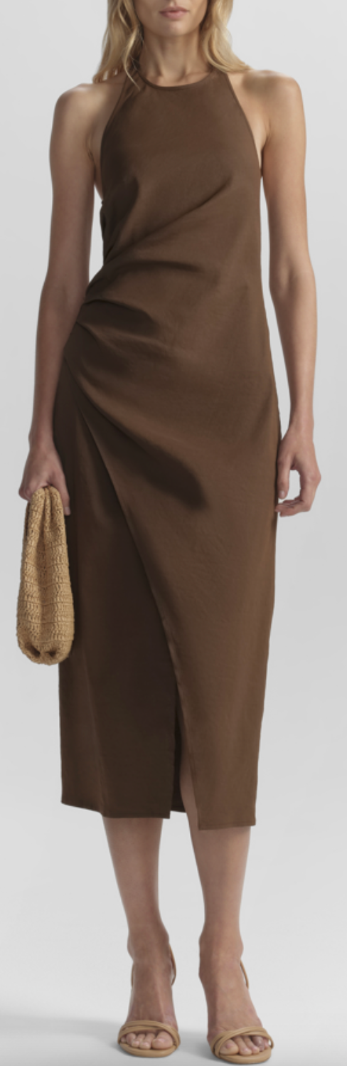 Sylvie Dress Milk Chocolate