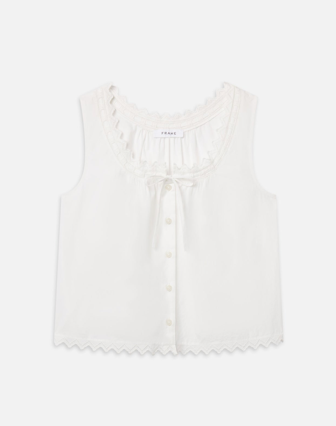 The Serene Tank White