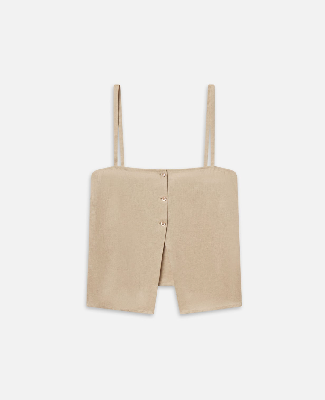 The Linen Button Cami