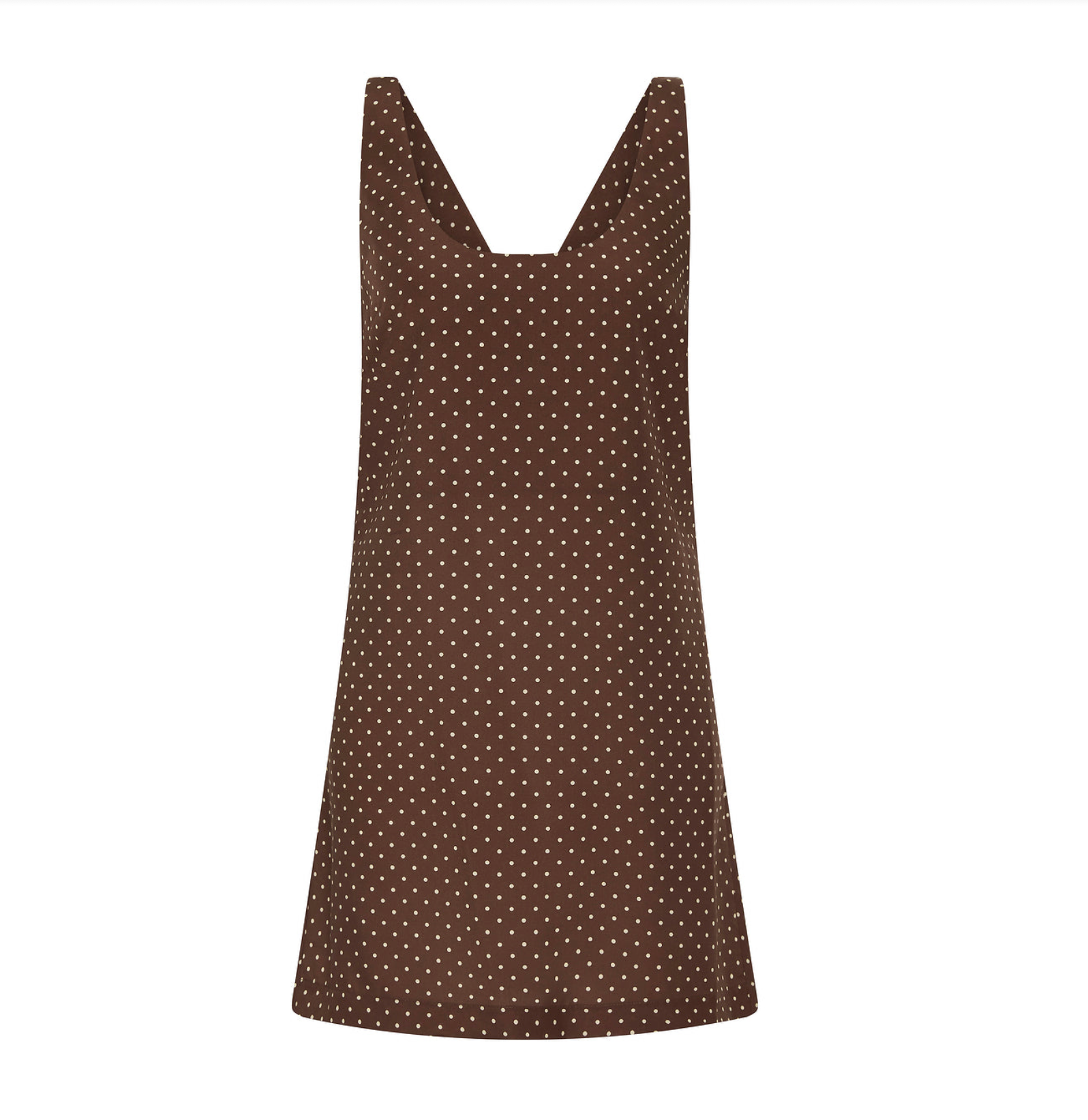 Evie Mini Dress Chocolate