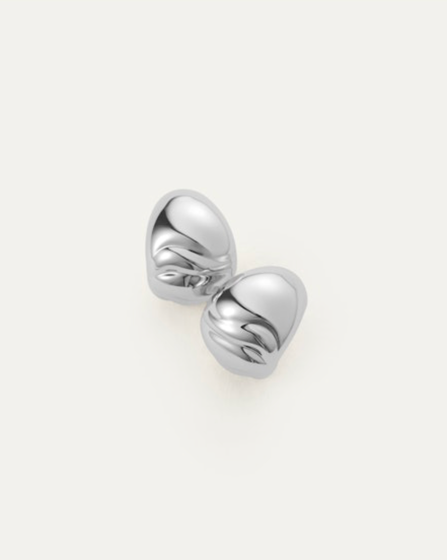 Nell Hoops Silver