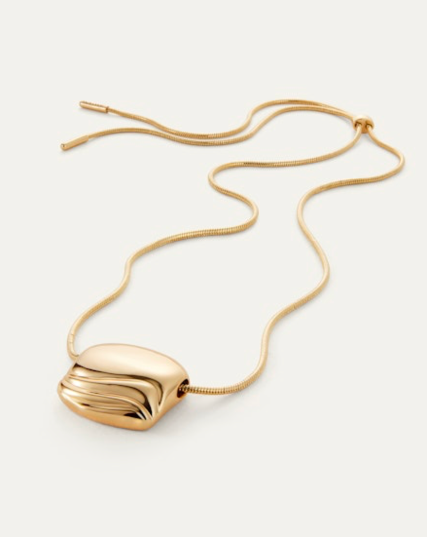 Rue Pendant Necklace Gold