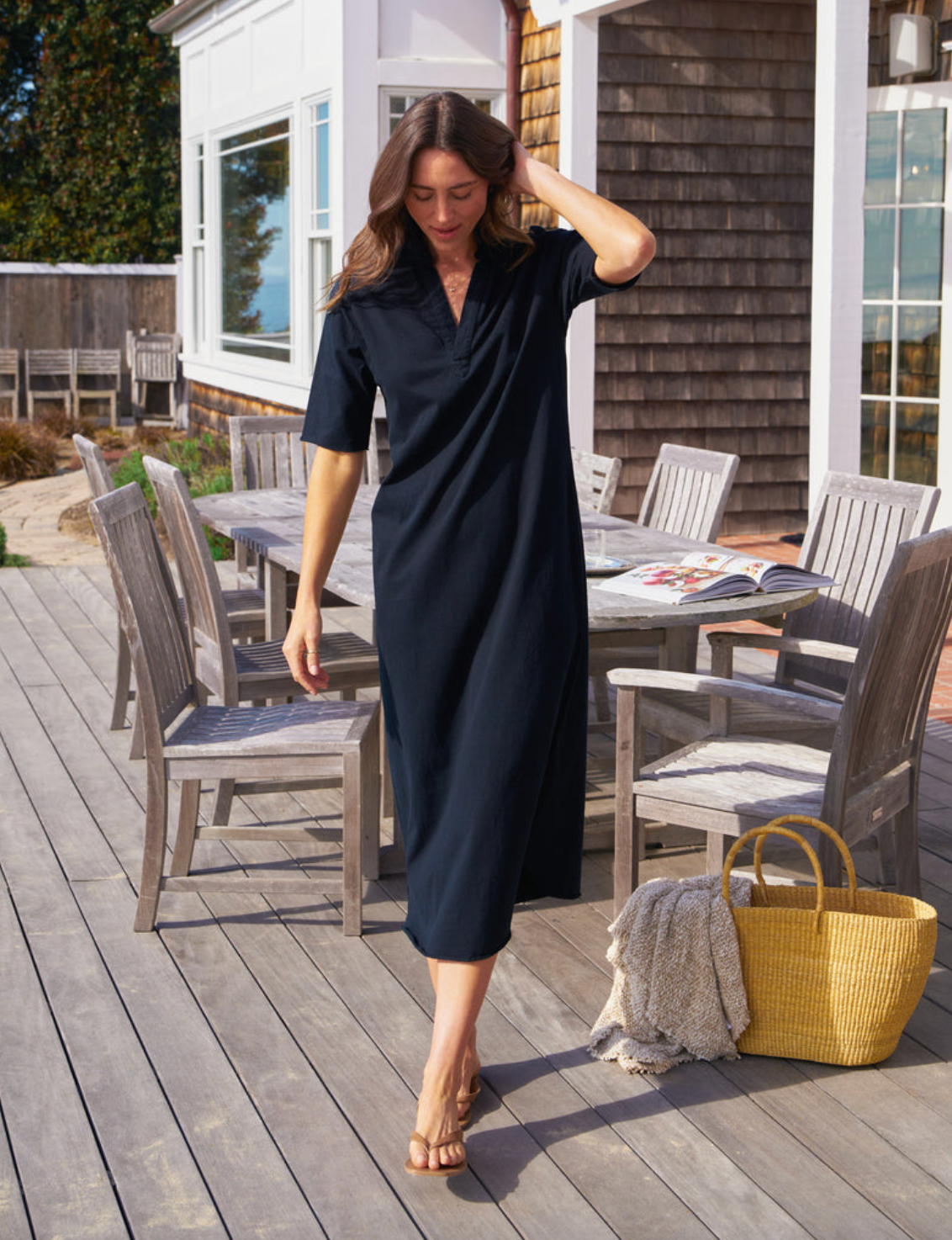 Emma Henley SS Maxi Dress BRNV