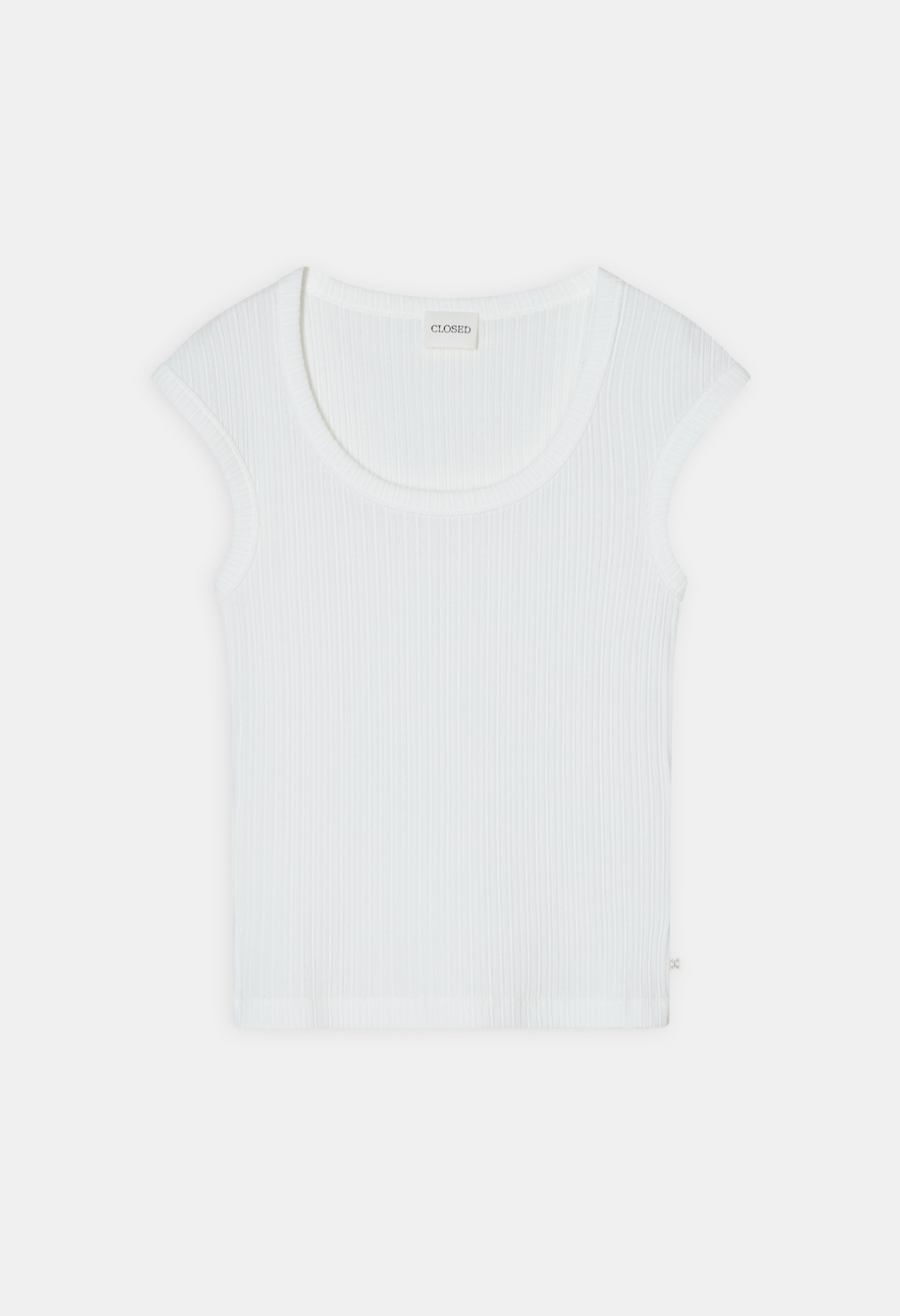 Fitted T-Shirt Ivory
