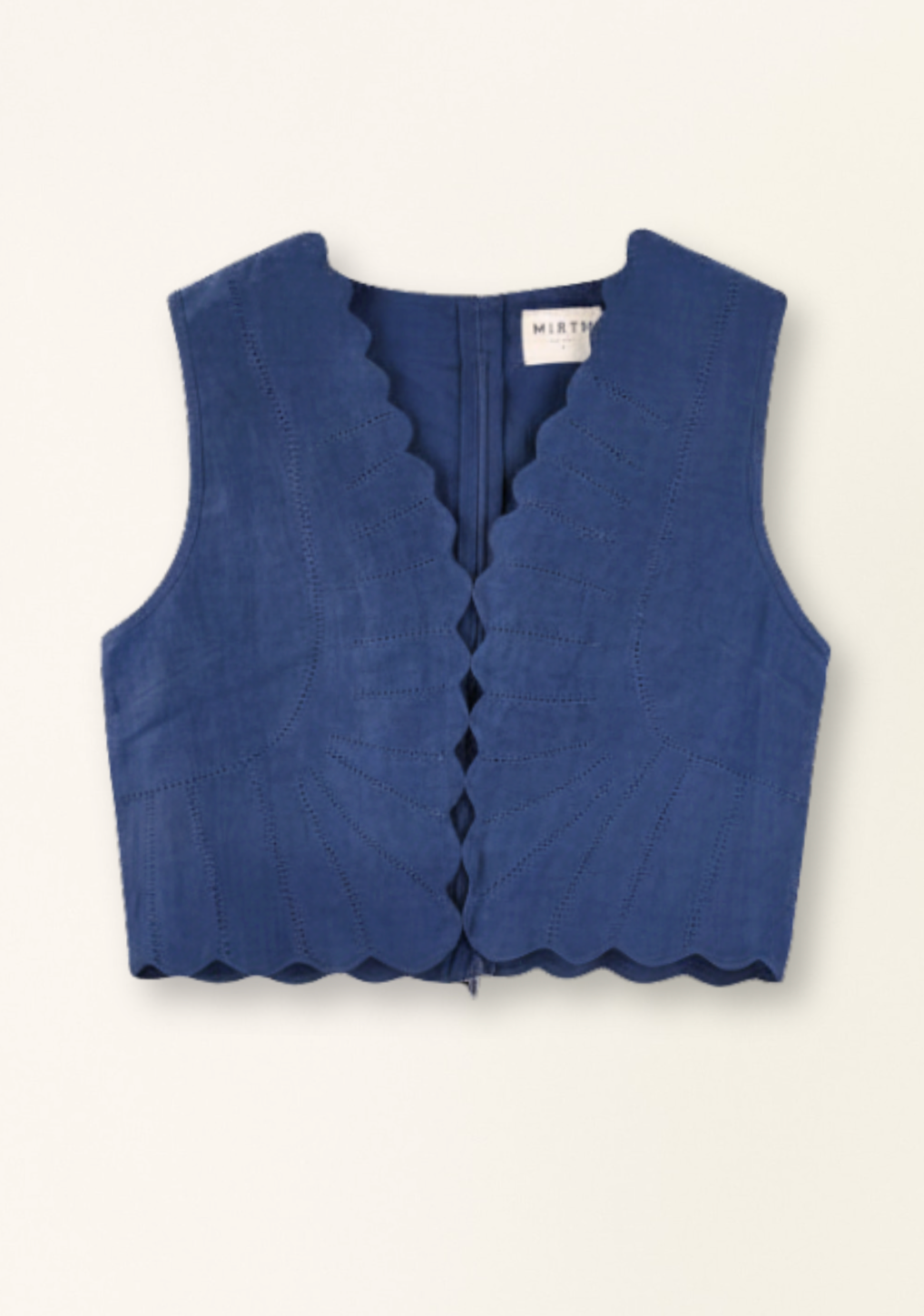Barcelona Sunrise Top In Blueberry