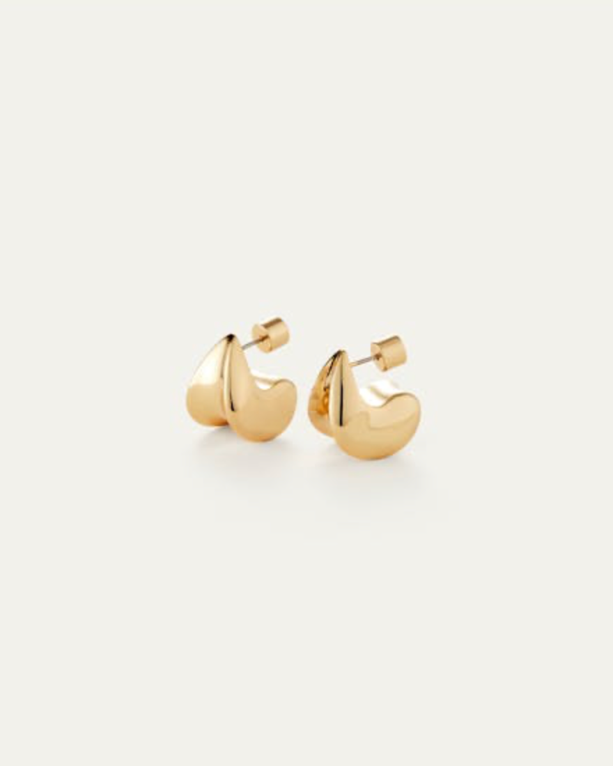 Small Paige Puffs Gold