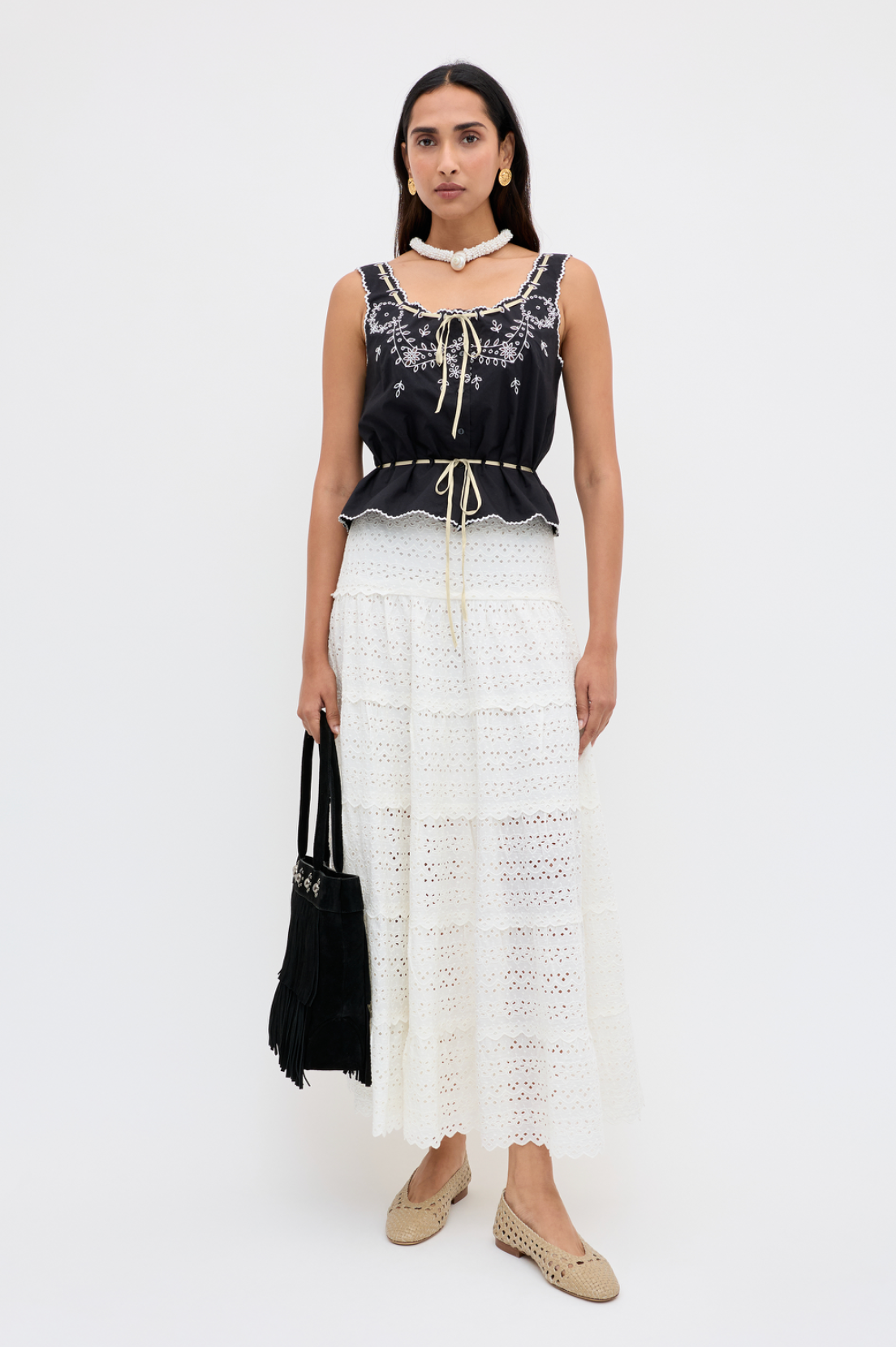 Ripeka Skirt Ivory