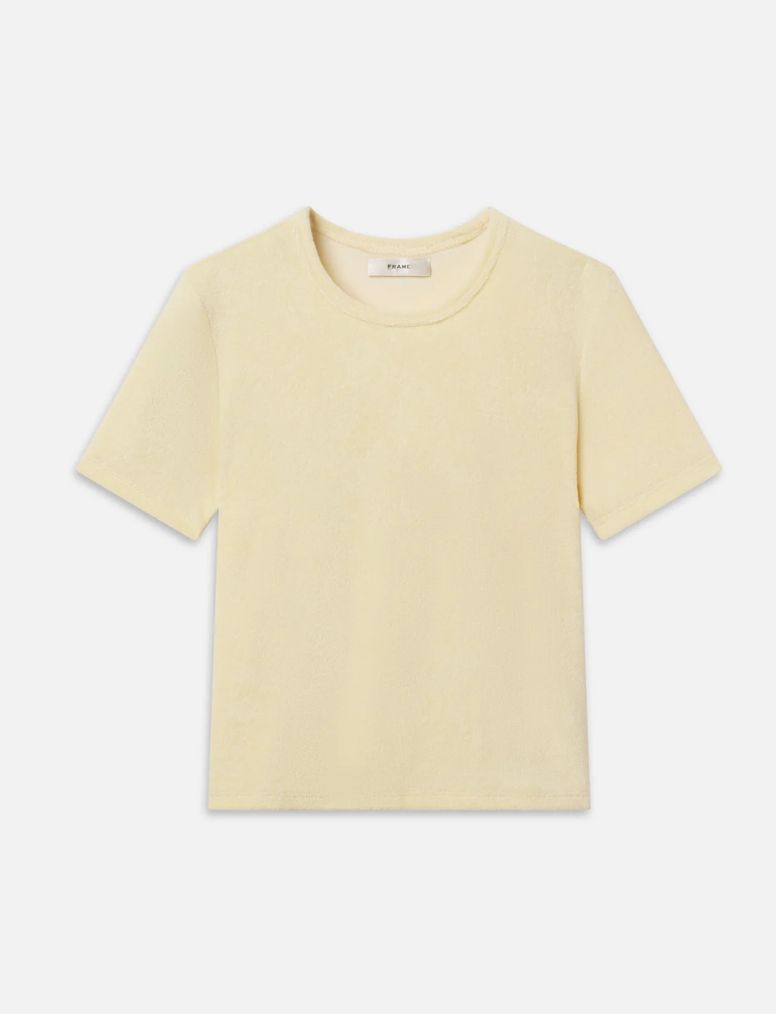 The Terry Baby Tee Lemon