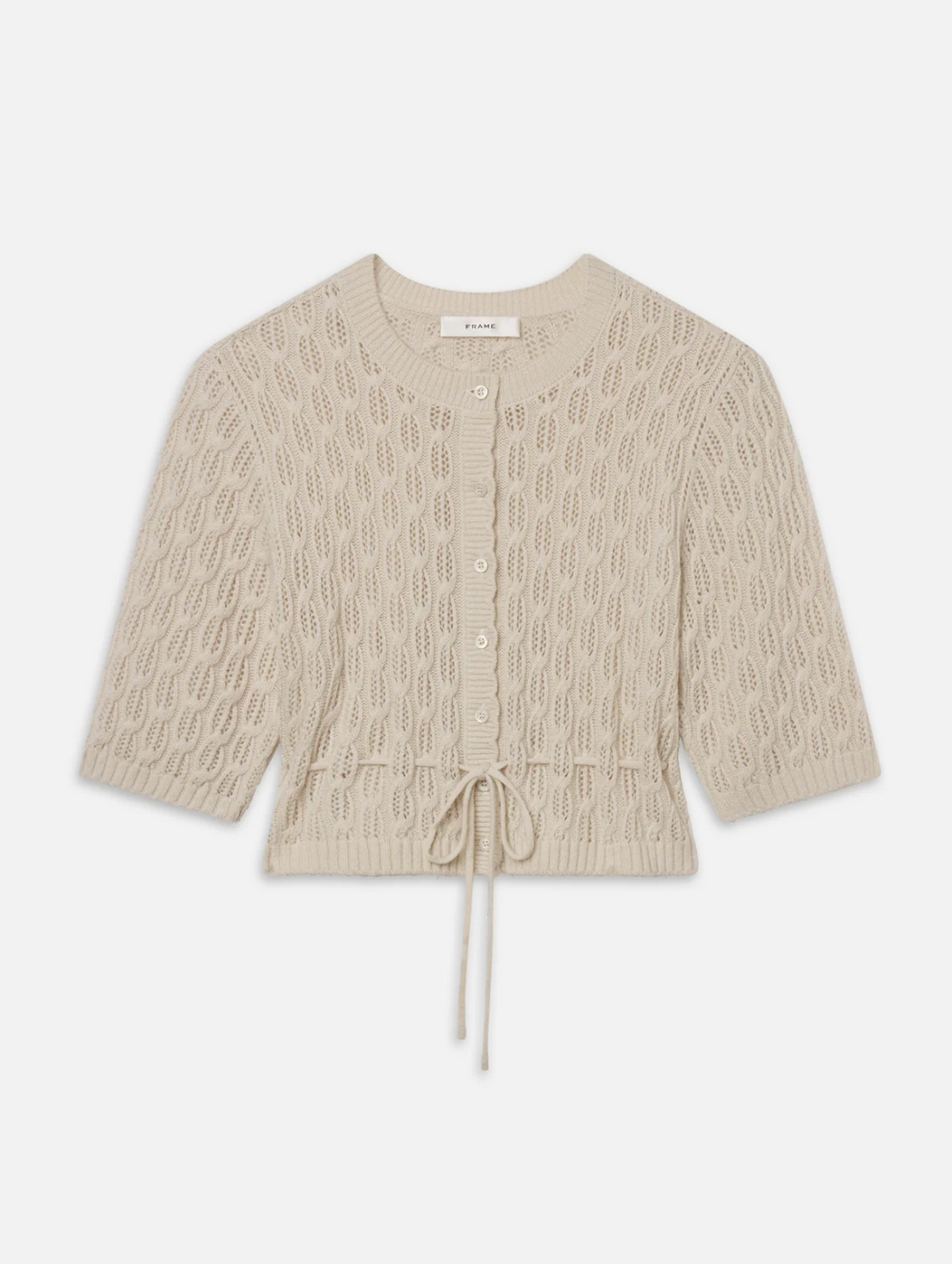 The Clover Cardi Oatmeal