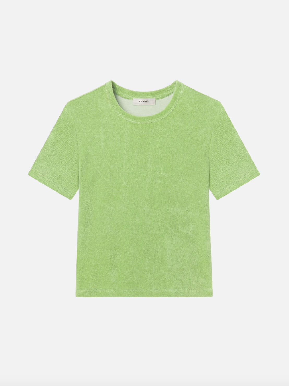 The Terry Baby Tee Peridot