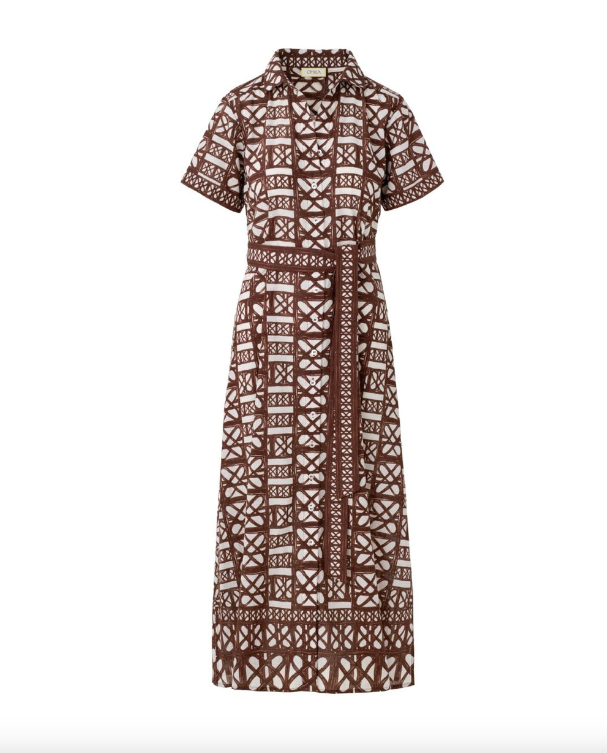 Amira Shirtdress Nari Cacao