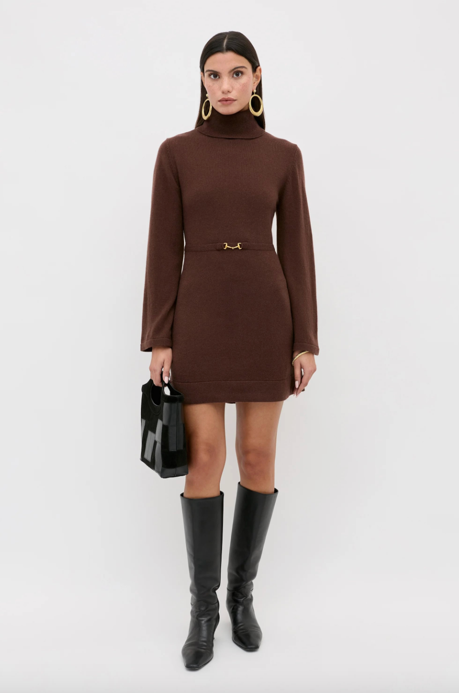 Aly Dress Chocolate