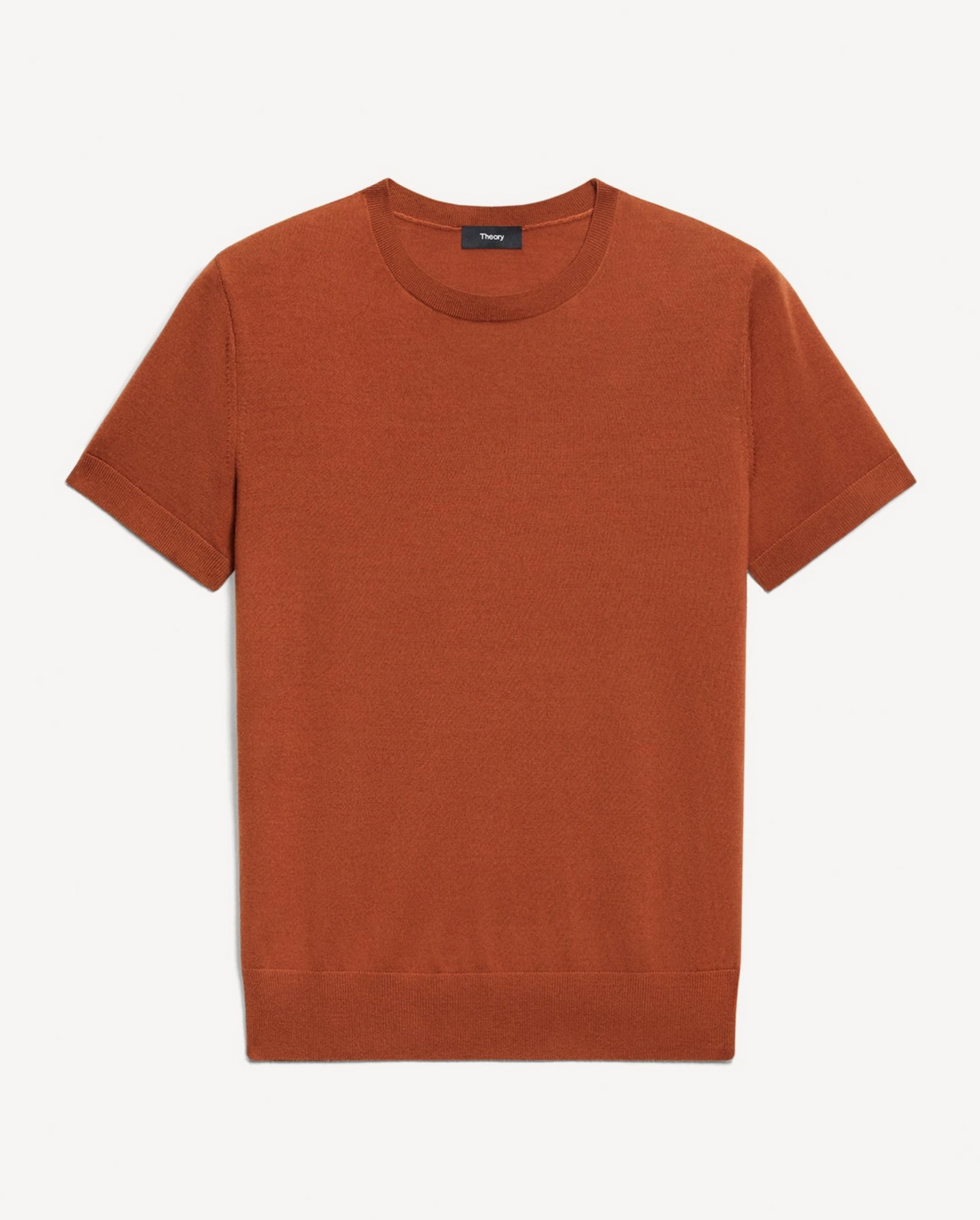 Basic Tee Regal Merino Umber