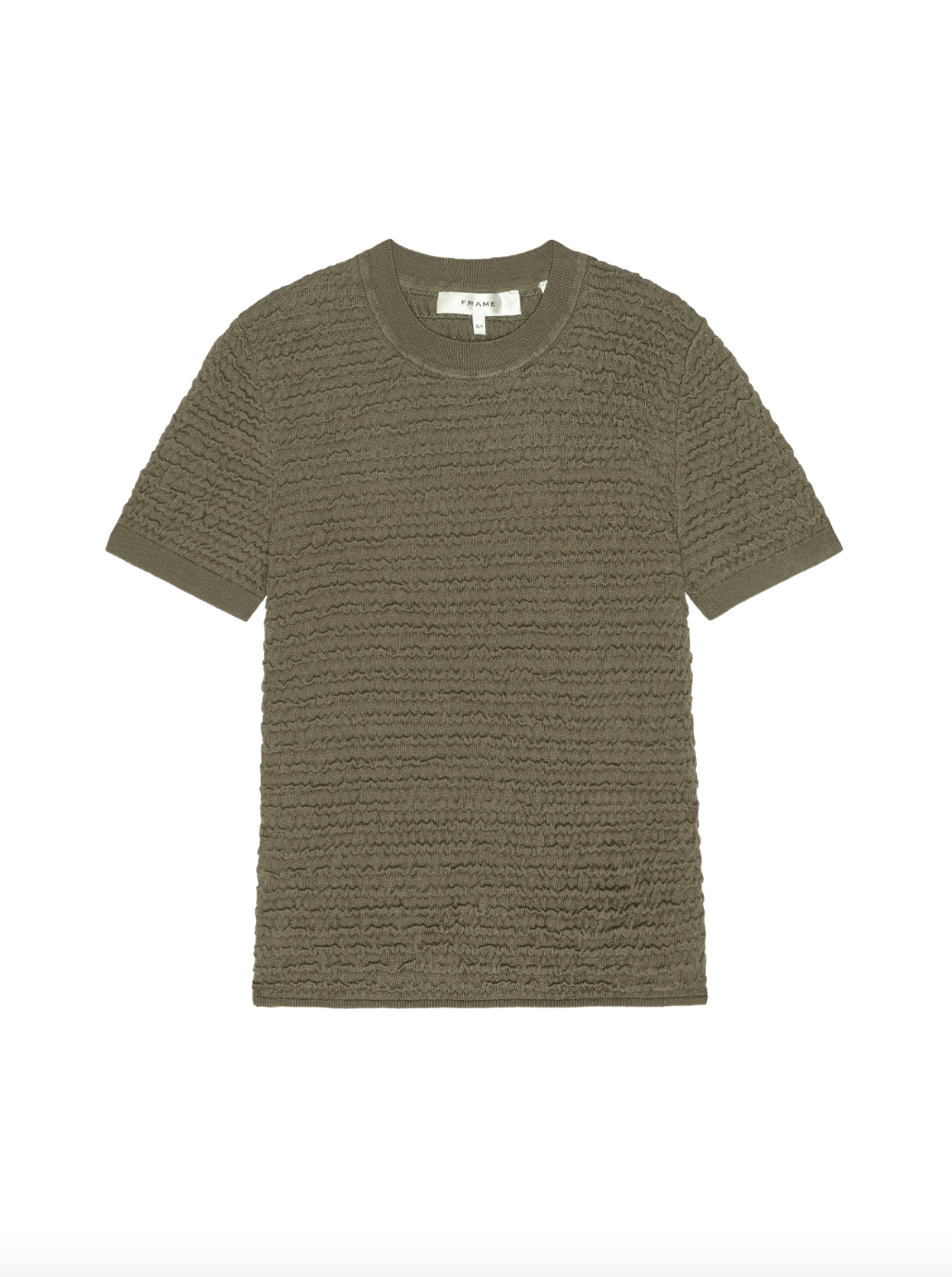 The Smocked S/S Sweater Rich Military