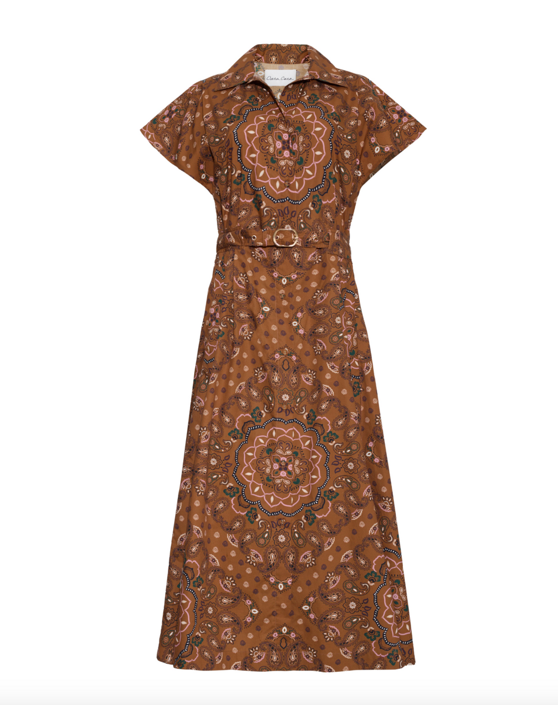 Sawyer Dress Bandana Camel
