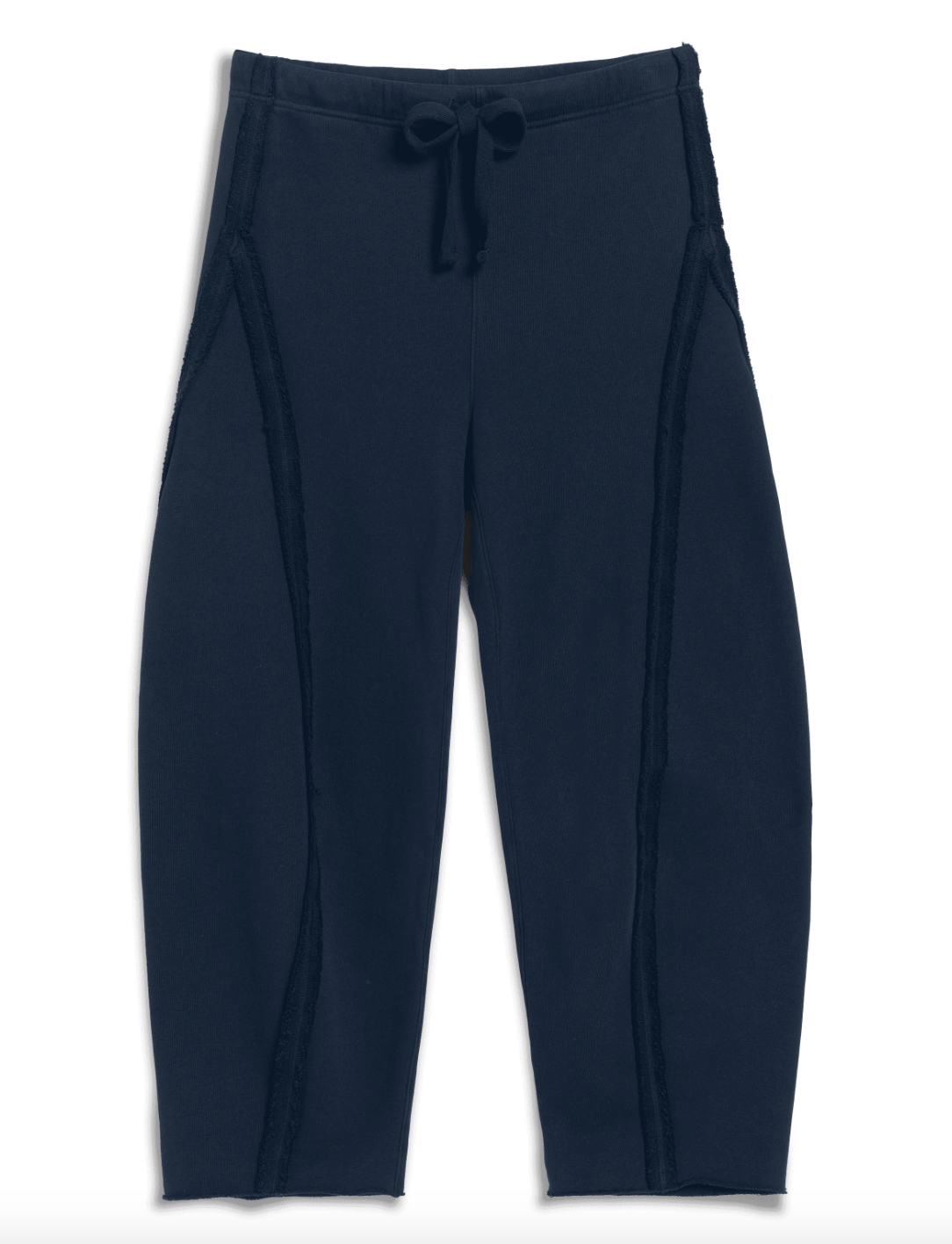 Bibi Barrel Leg Sweatpant Classic Navy
