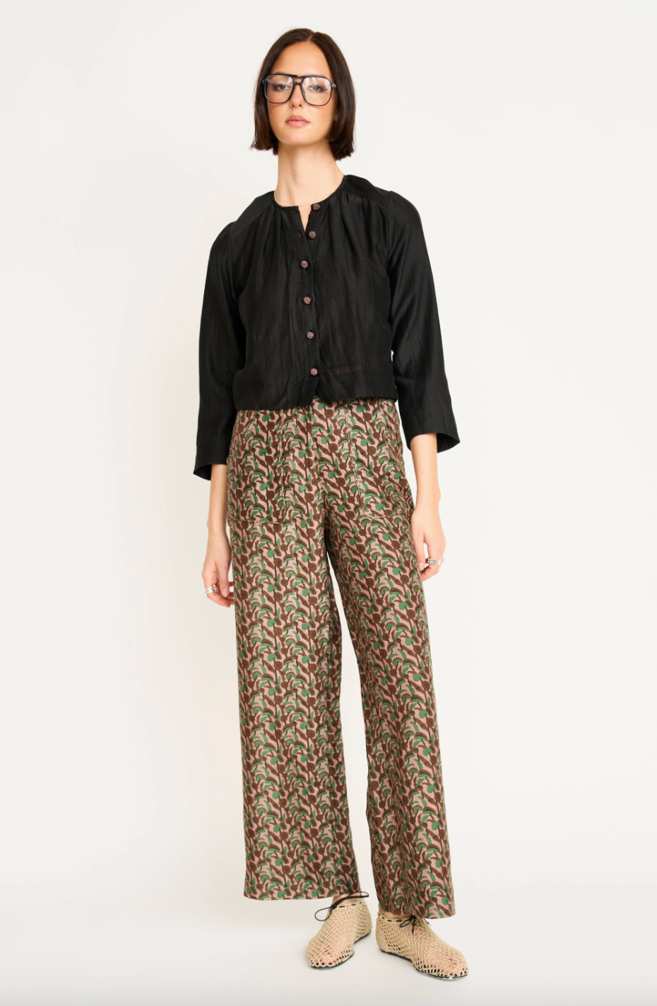 Calgary Blouse in Black