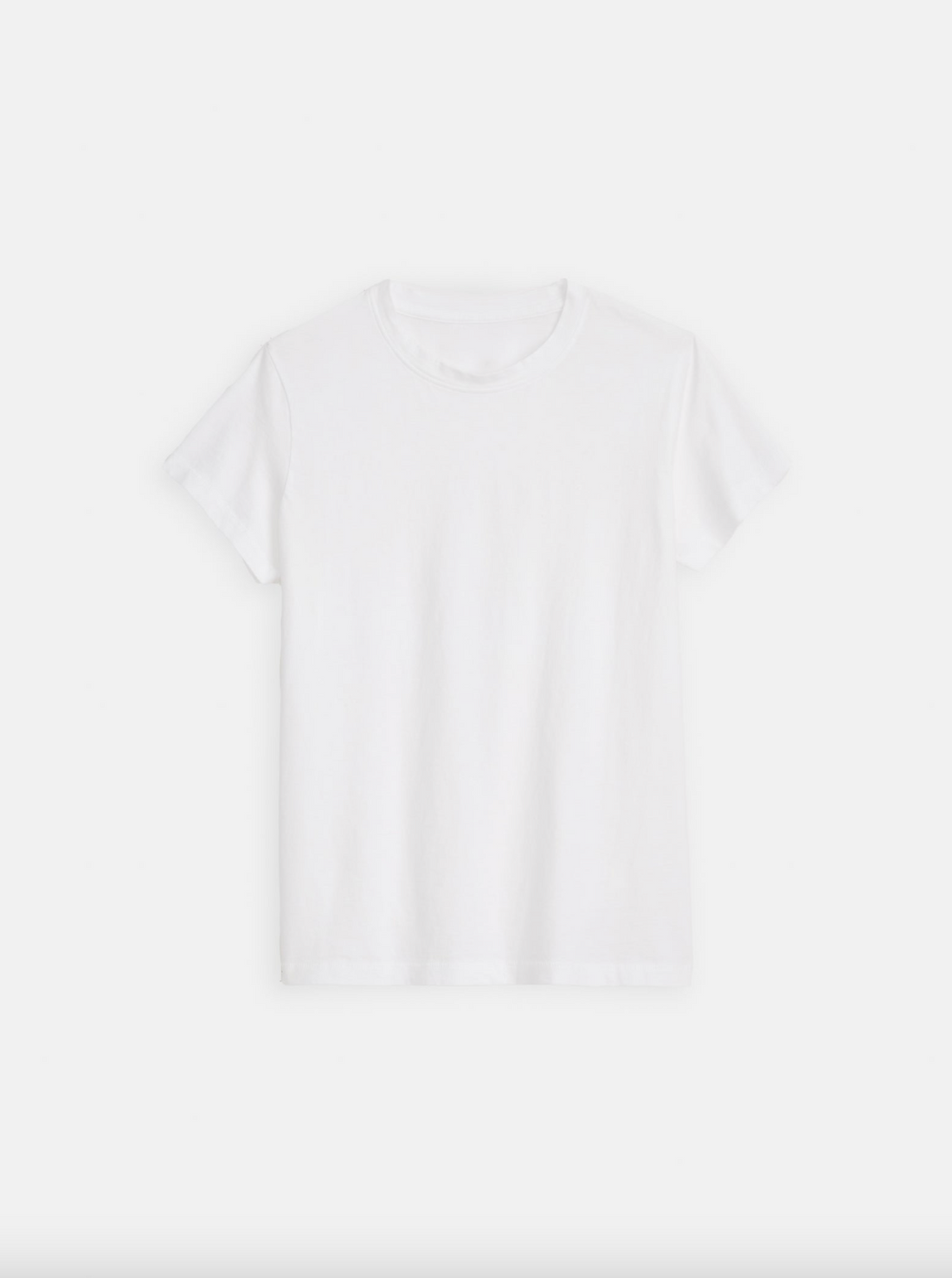 Prospect Tee In Broken Cotton Jersey White