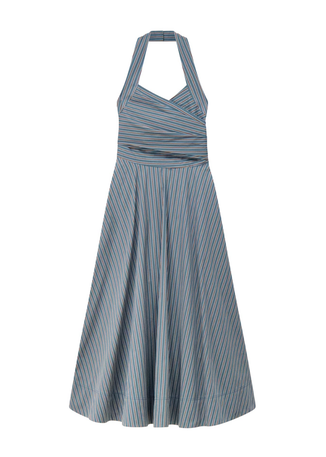Magnolia Dress Carbon Blue Multi