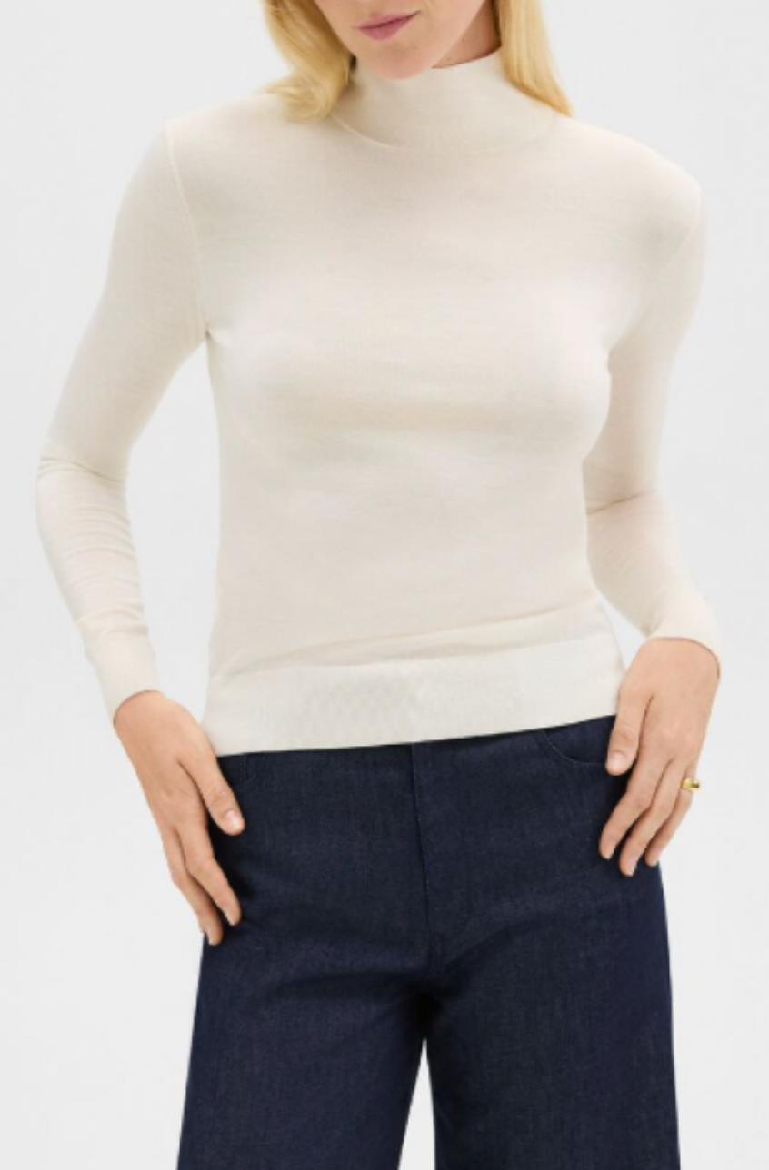 Turtleneck Regal Merino Ivory