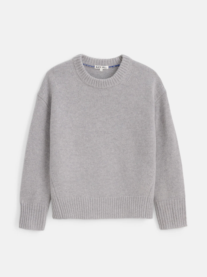 Nottinghill Sweater In Wool Cotton Blend March Hare