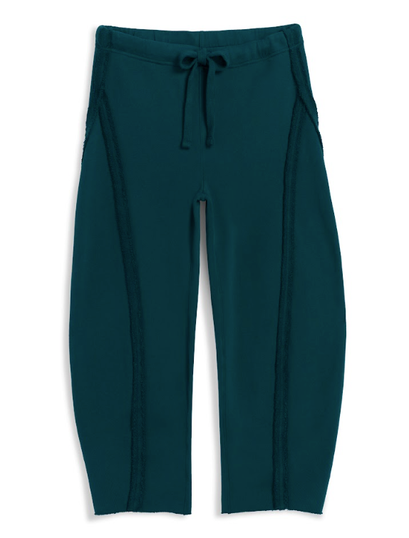 Bibi Barrel Leg Sweatpant Pine