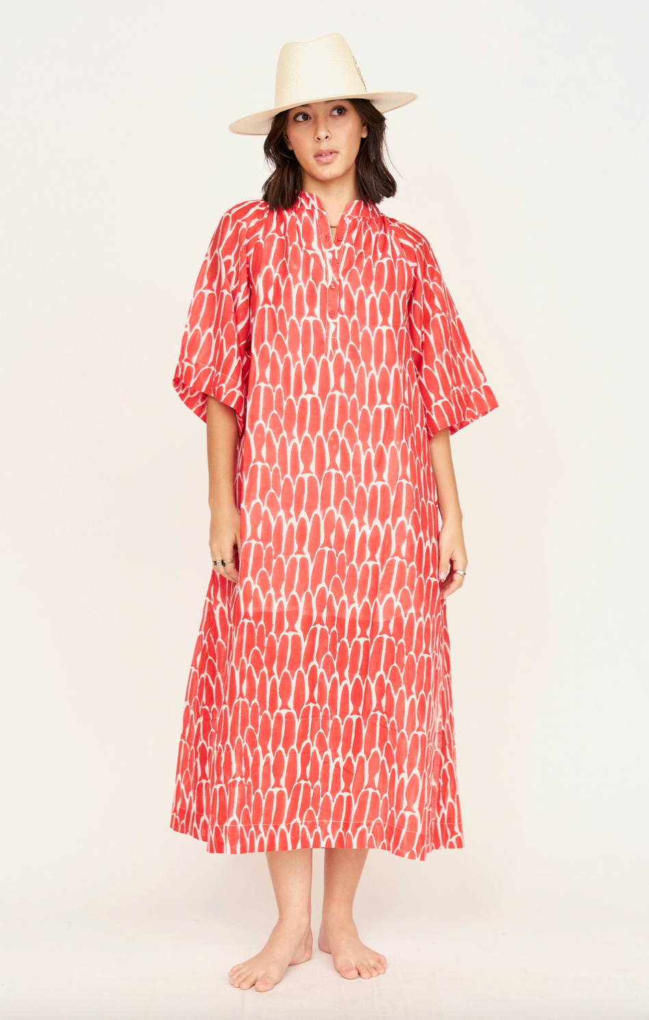 Faro Caftan in Redfish