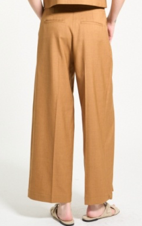 Deep Pleat Pant Copper