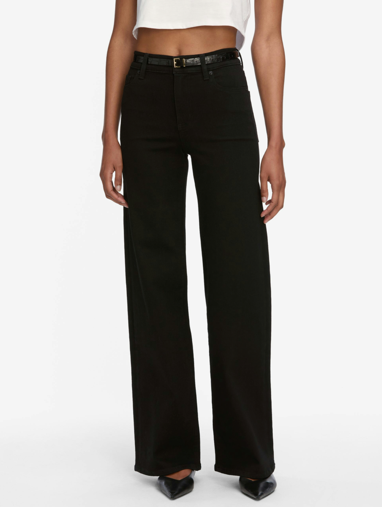Le Slim Palazzo Black