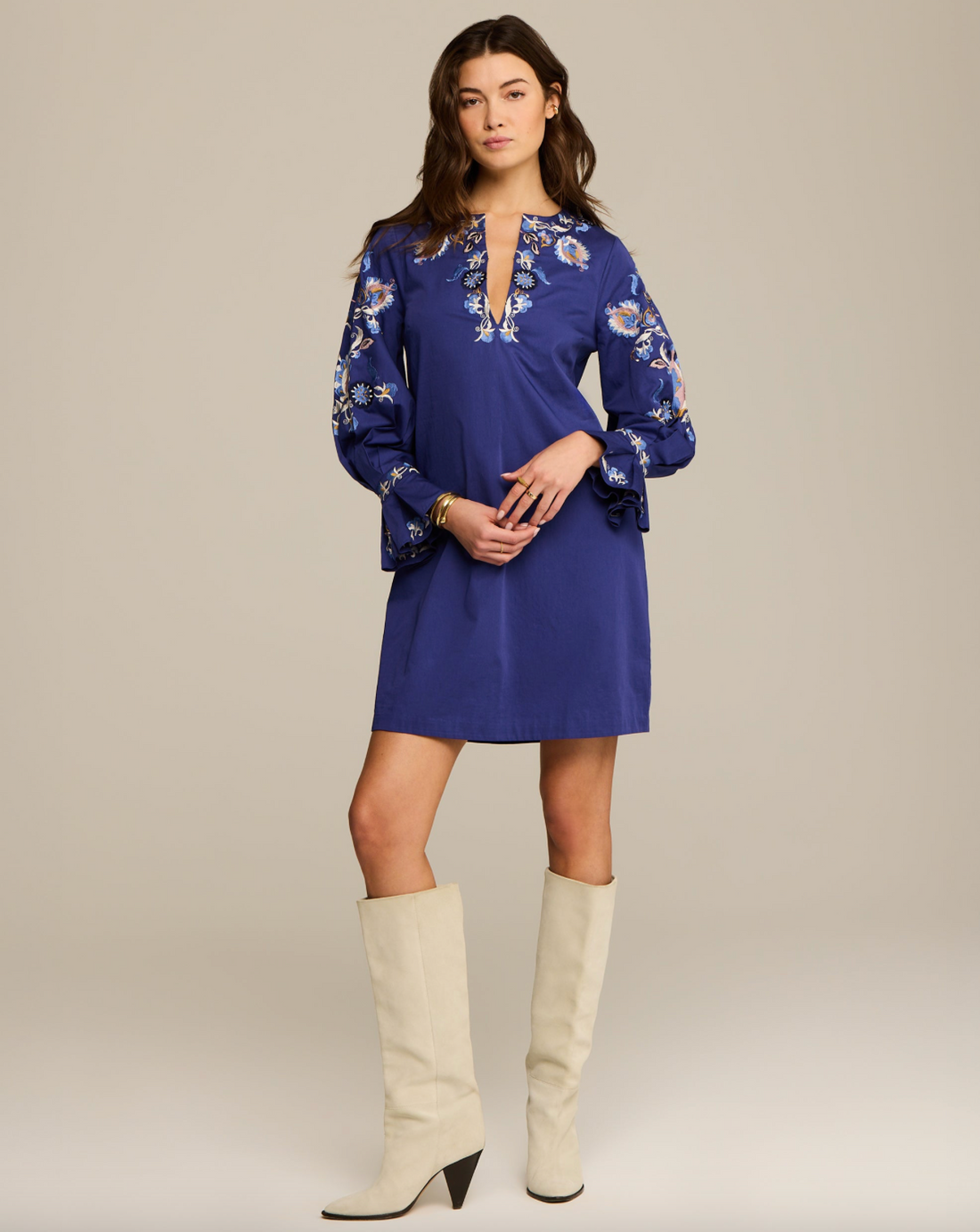 imperial blue dress The Velvet Empress Dress