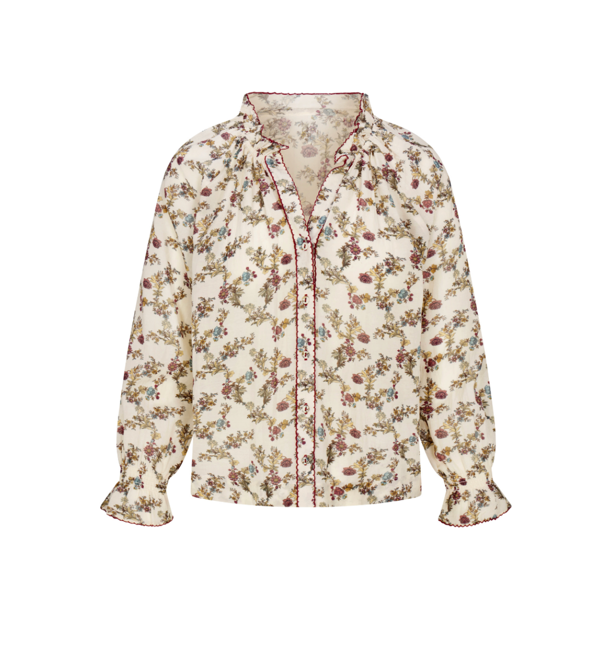 Harper Top In Harvest Toile