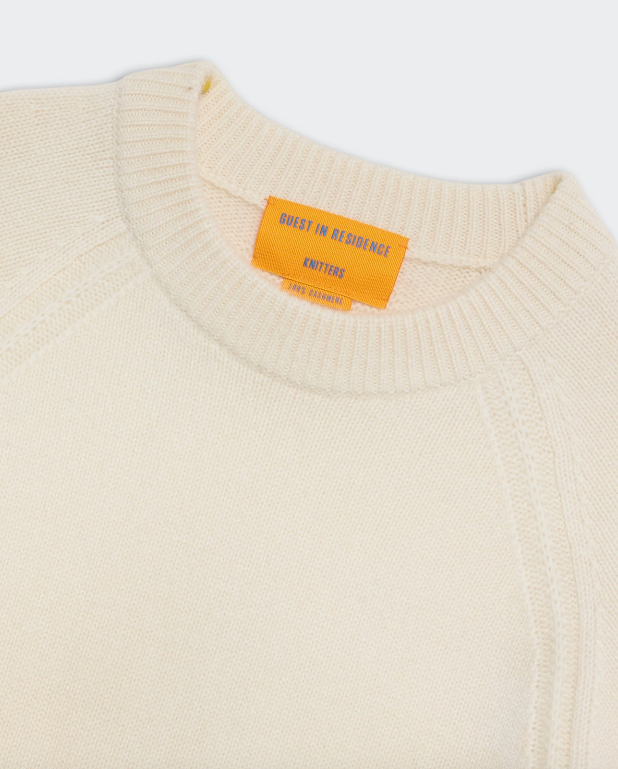 Sculpted Crew Sweater Cream
