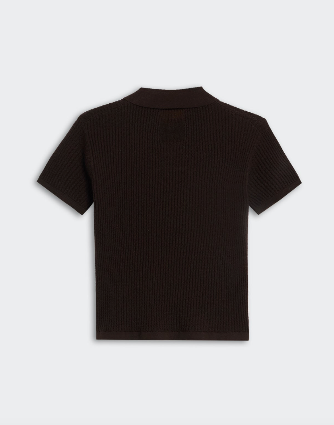 Shrunken Polo Burnt Cocoa