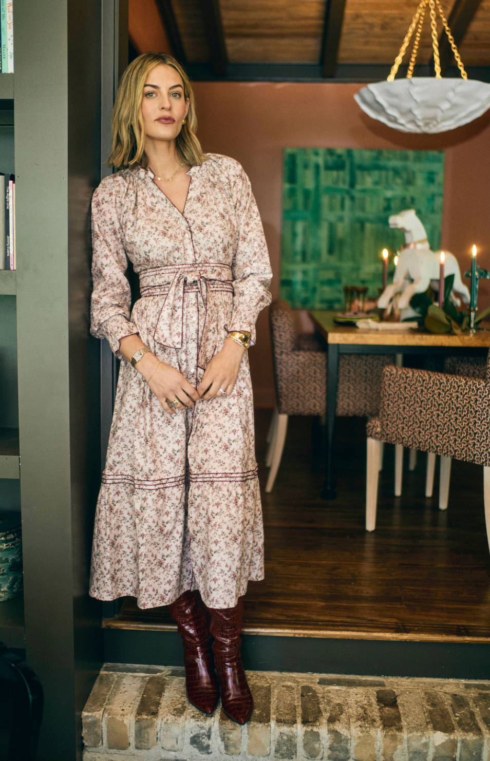 Lele Dress Overgrown Flora