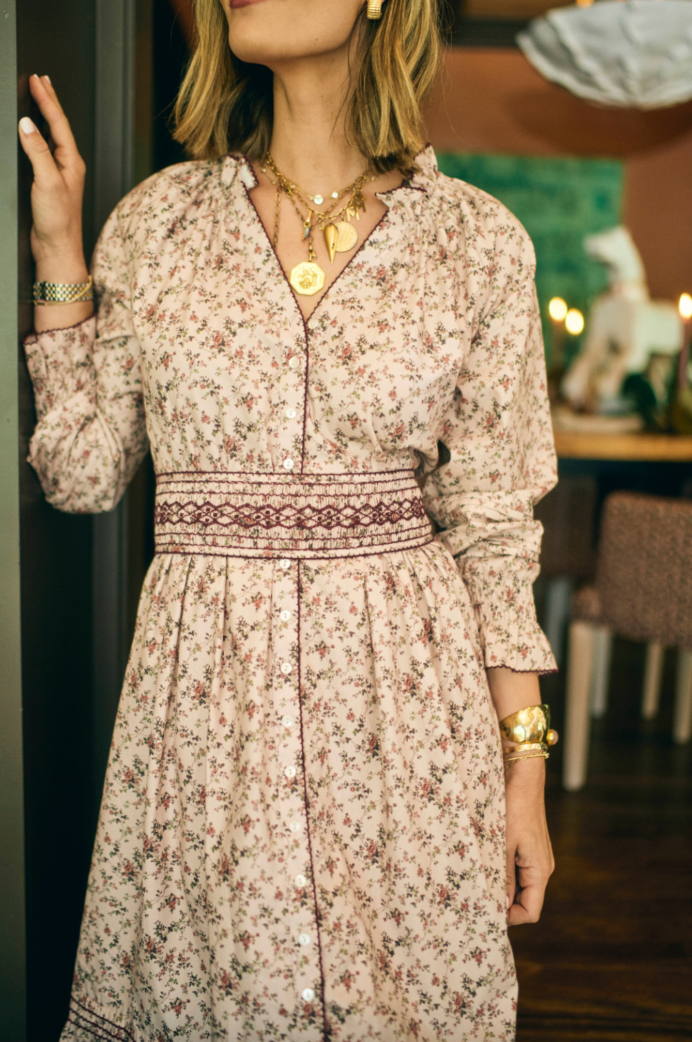 Lele Dress Overgrown Flora