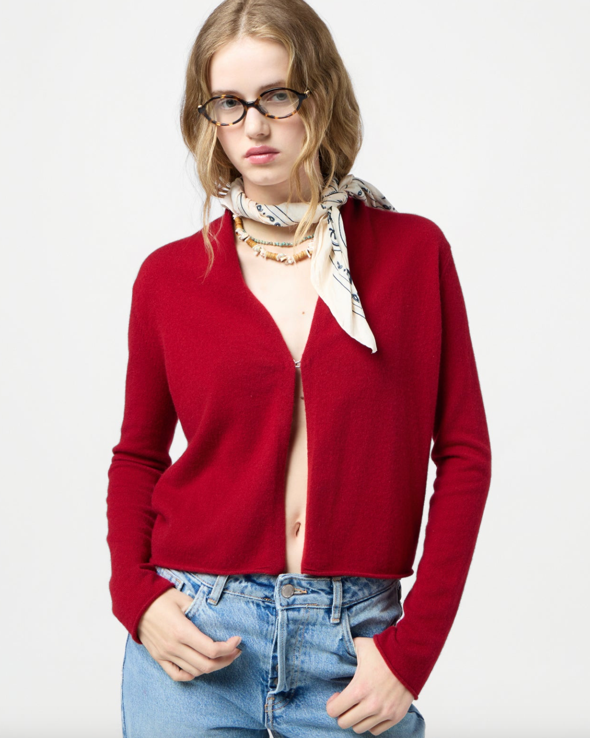 Stealth Cardigan - Ruby