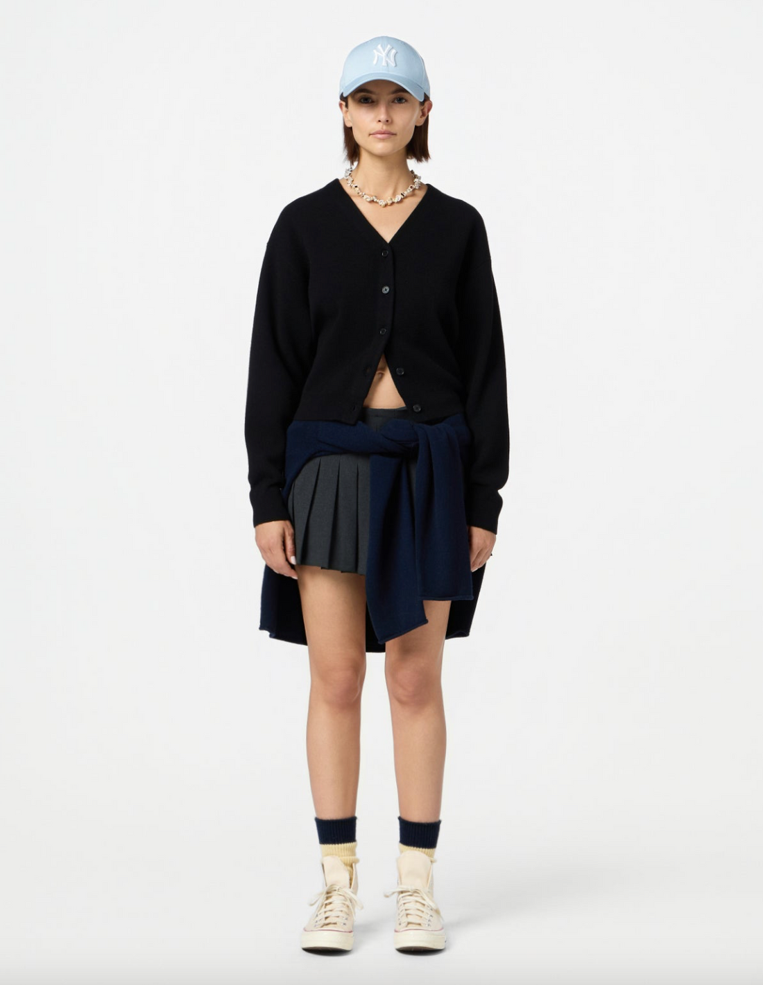 Collegiate Cardigan Black