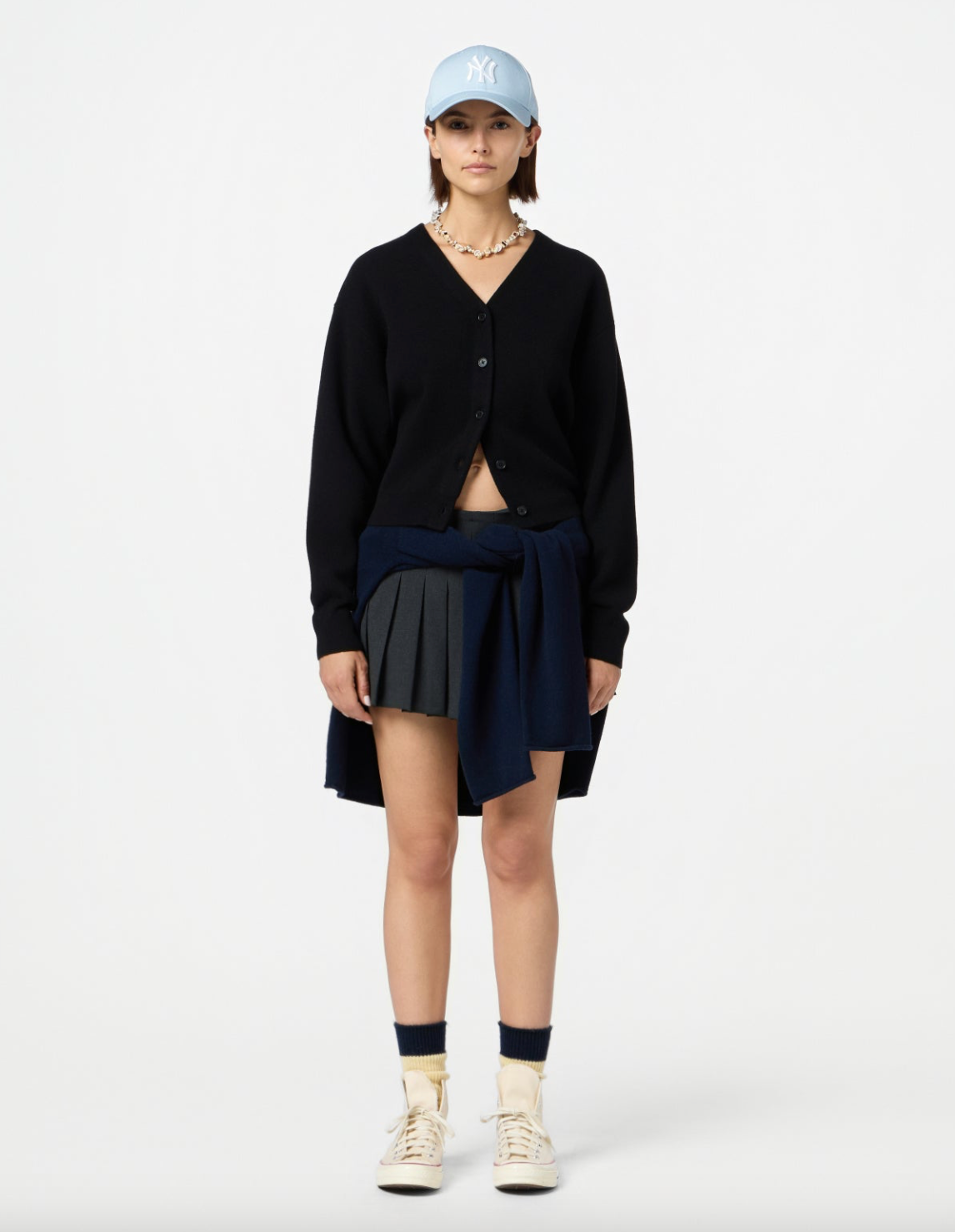 Collegiate Cardigan Black