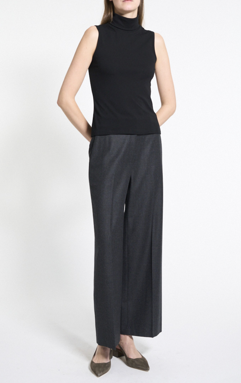 Wendel Ribbed Viscose Turtleneck