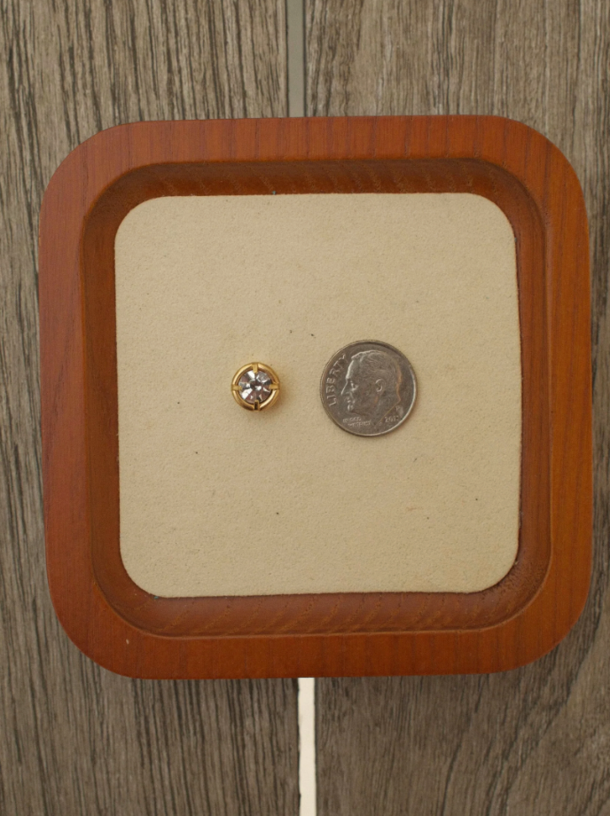 Baby Bezel Necklace