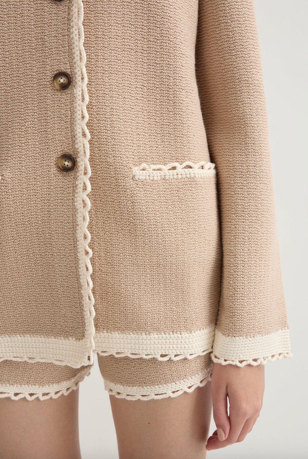 Willow Cardigan Taupe