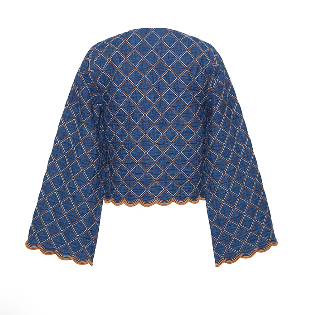 Marvis Jacket Quilted Denim