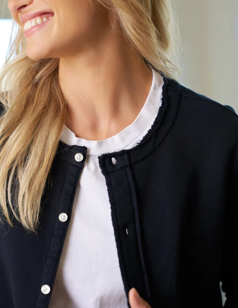 Jackie Sweatshirt Cardigan British Royal Navy