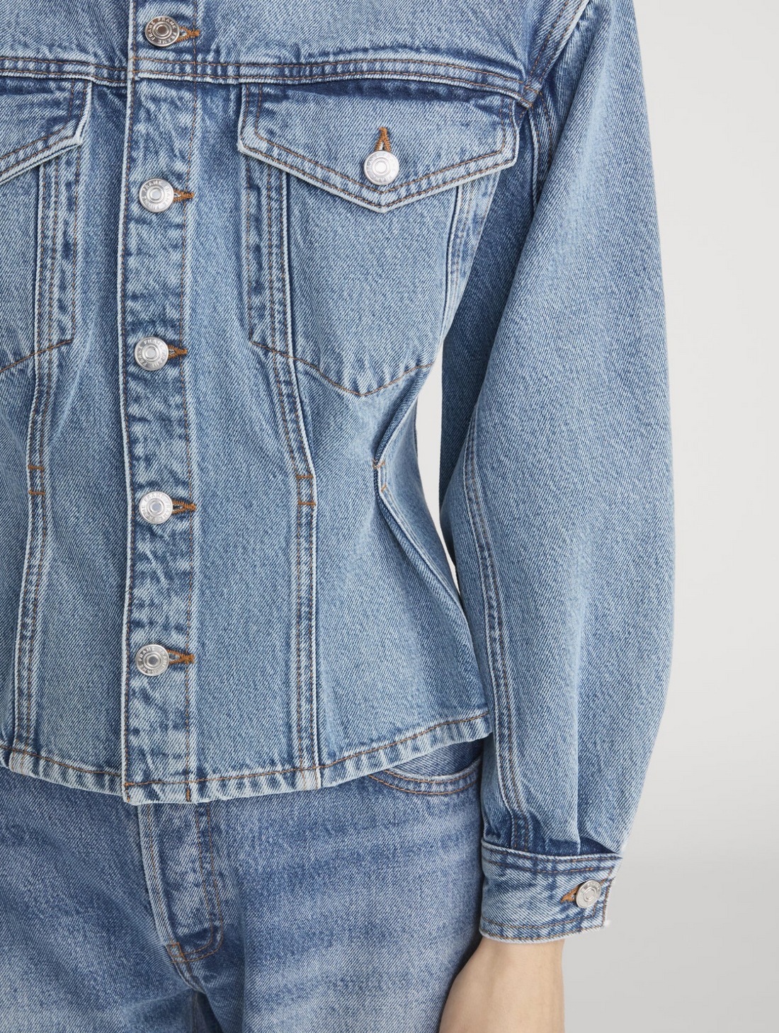 The Nipped Collarless Jacket